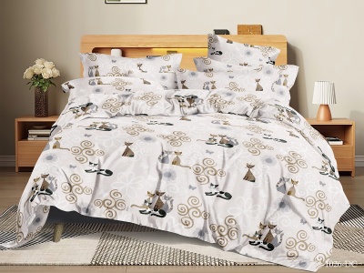 Ткань ПОЛИСАТИН 80 ± 5 гр/м2 (1026-DC(A), Оригинальное, Бежевый)