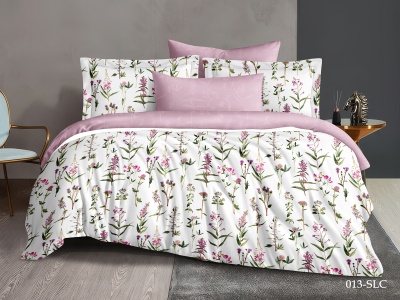 Ткань сатин набивной "Satin Digital" 120 ± 5 гр/м2 (013-SLC(B), Цветы, Мультиколор)