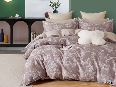 Ткань сатин набивной "Satin de' lux" 120 ± 5 гр/м2 (859-sk(A), Цветы, Мультиколор)