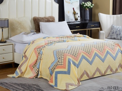 Ткань велсофт "California" 160 гр/м2 (012-PFE, Геометрия, Мультиколор)