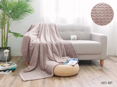 Плед Cleo "Royal plush" велсофт полуторный 150*200 (150/003-RP, Зигзаг, Бежевый) Плед Cleo "Royal plush" велсофт полуторный 150*200 (150/003-RP, Зигзаг, Бежевый)