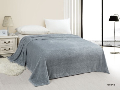 Плед Cleo "Pinoli" велсофт полуторный 150*200 (150/007-PN, Узоры, Серый) Плед Cleo "Pinoli" велсофт полуторный 150*200 (150/007-PN, Узоры, Серый)