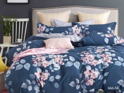 КПБ Cleo сатин набивной "Satin de Luxe" 666-SK