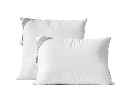 Подушка "Эко-пух Soft" сатин 50*70 (50/001-EDS, Однотонный, Белый)