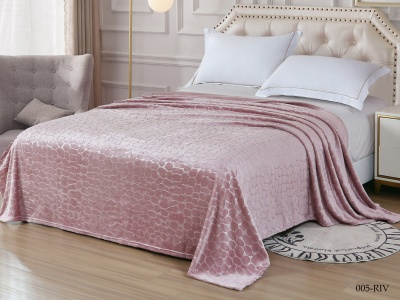 Плед Cleo "Riviera" велсофт полуторный 150*200 (150/005-RIV, Однотонное, Розовый) Плед Cleo "Riviera" велсофт полуторный 150*200 (150/005-RIV, Однотонное, Розовый)