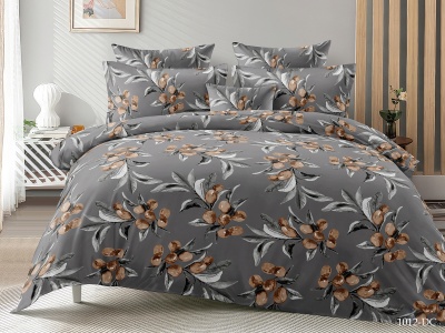 КПБ CL HOME микросатин "Dreams Color" полуторный 145*215*1 150*220*1(±5) 70*70*2(±2) (CH15/012-DC, Оригинальное, Коричневый)