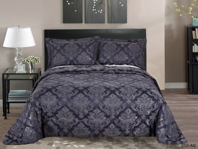 Покрывало Cleo "AGATA" 240*260 50*70+5*2 (240/010-AG, Узоры, Фиолетовый) Покрывало Cleo "AGATA" 240*260 50*70+5*2 (240/010-AG, Узоры, Фиолетовый)