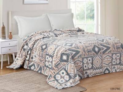 Плед Cleo "Bamboo" 190гр полуторный 150*200 микрофибра 100% в сумке ПВХ (150/159-pbe, Орнамент, Мультиколор) Плед Cleo "Bamboo" 190гр полуторный 150*200 микрофибра 100% в сумке ПВХ (150/159-pbe, Орнамент, Мультиколор)