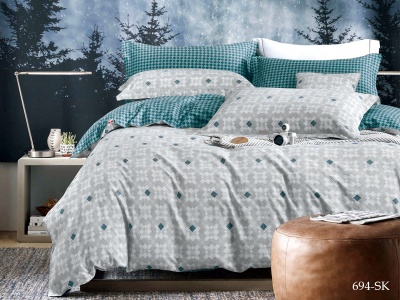 КПБ Cleo сатин набивной "Satin de Luxe" 694-SK