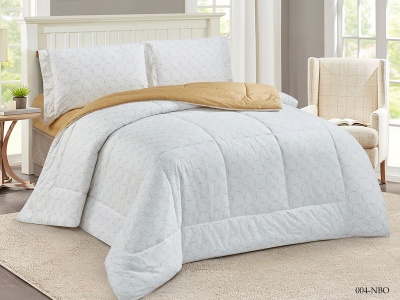 КПБ CLEO сатин "Notte Bianca" с одеялом двуспальный 180*210*1 230*250*1 50*70*2(±2) (22/004-NBO, Круги, Мультиколор)