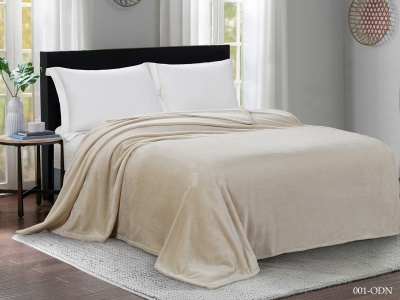 Плед CL HOME «Virginia» велсофт полуторный 150*200 в атласной ленте  (150/001-ODN/LA, Однотонный, Бежевый) Плед CL HOME «Virginia» велсофт полуторный 150*200 в атласной ленте  (150/001-ODN/LA, Однотонный, Бежевый)