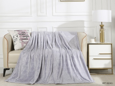 Плед CL HOME "Magnolia" велсофт полуторный 150*200 (150/007-MAG, Узоры, Серый) Плед CL HOME "Magnolia" велсофт полуторный 150*200 (150/007-MAG, Узоры, Серый)