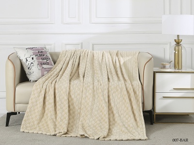 Плед CL HOME "Bars" велсофт полуторный 150*200 в атласной ленте (150/007-BAR/LA, Оригинальное, Бежевый) Плед CL HOME "Bars" велсофт полуторный 150*200 в атласной ленте (150/007-BAR/LA, Оригинальное, Бежевый)