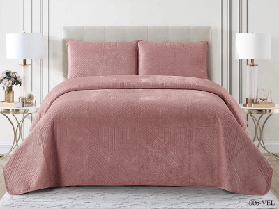 Покрывало Cleo "VELLUTO" 230*250 50*70*2 (230/006-VEL, Однотонное, Розовый) Покрывало Cleo "VELLUTO" 230*250 50*70*2 (230/006-VEL, Однотонное, Розовый)