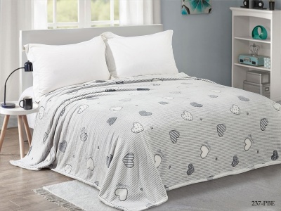 Плед Cleo "Bamboo" 190гр полуторный 150*200 микрофибра 100% в сумке ПВХ (150/237-pbe, Оригинальное, Серый) Плед Cleo "Bamboo" 190гр полуторный 150*200 микрофибра 100% в сумке ПВХ (150/237-pbe, Оригинальное, Серый)