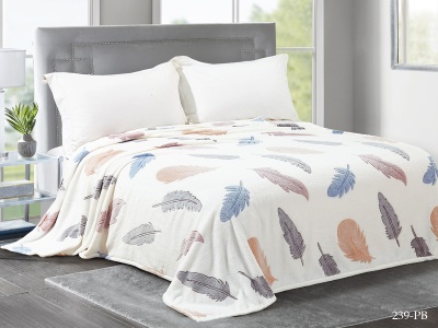 Плед Cleo "Bamboo" двуспальный 180*200 микрофибра 100% (180/239-pb, Оригинальное, Мультиколор)