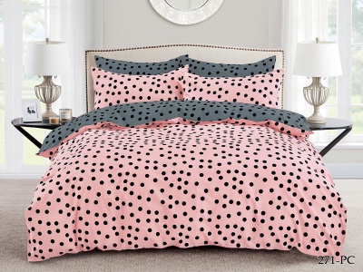 КПБ Cleo Поплин "Pure Cotton" полуторный 145*215*1 150*220*1(±5) 70*70*2(±2) в ПВХ (15/271-PC, Горох, Мультиколор) КПБ Cleo Поплин "Pure Cotton" полуторный 145*215*1 150*220*1(±5) 70*70*2(±2) в ПВХ (15/271-PC, Горох, Мультиколор)