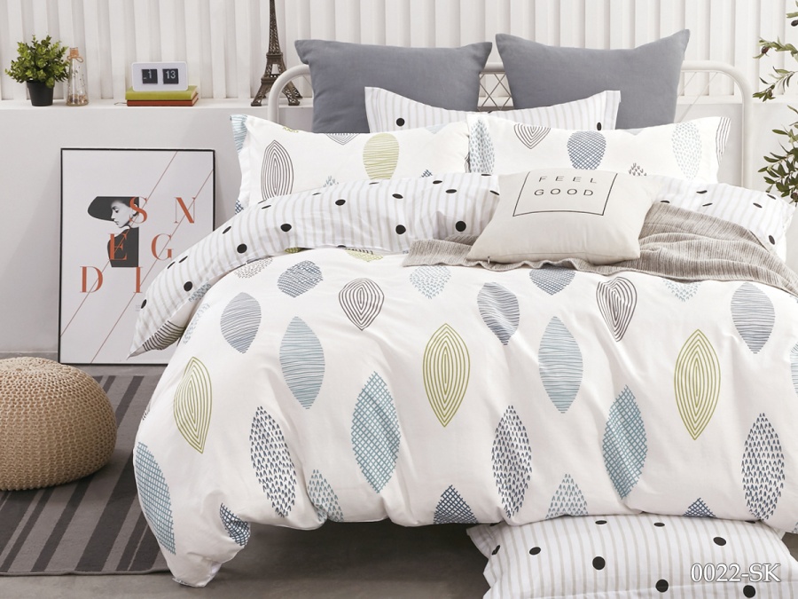 КПБ Cleo сатин набивной "Satin de Luxe" 0022-SK