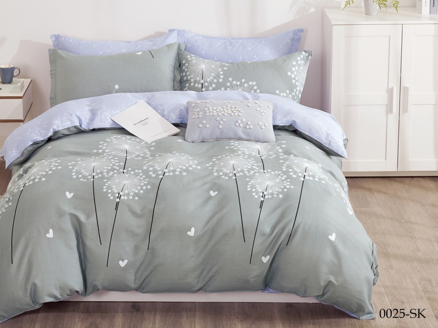 КПБ Cleo сатин набивной "Satin de Luxe" 0025-SK