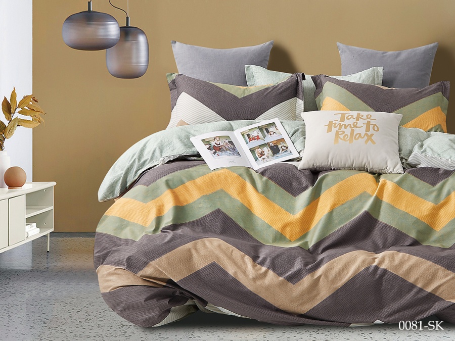 КПБ Cleo сатин набивной "Satin de Luxe" 0081-SK