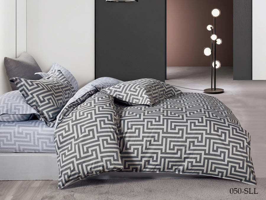 КПБ Cleo сатин набивной "Satin euro max" 050-SLL