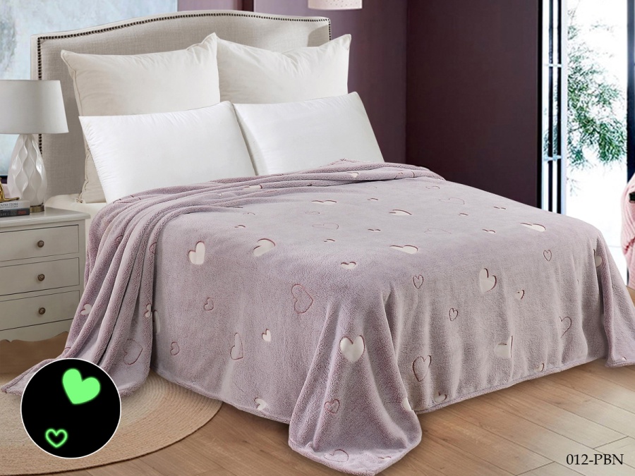 Плед Cleo "БАМБУК НЕОН" велсофт 012-PBN