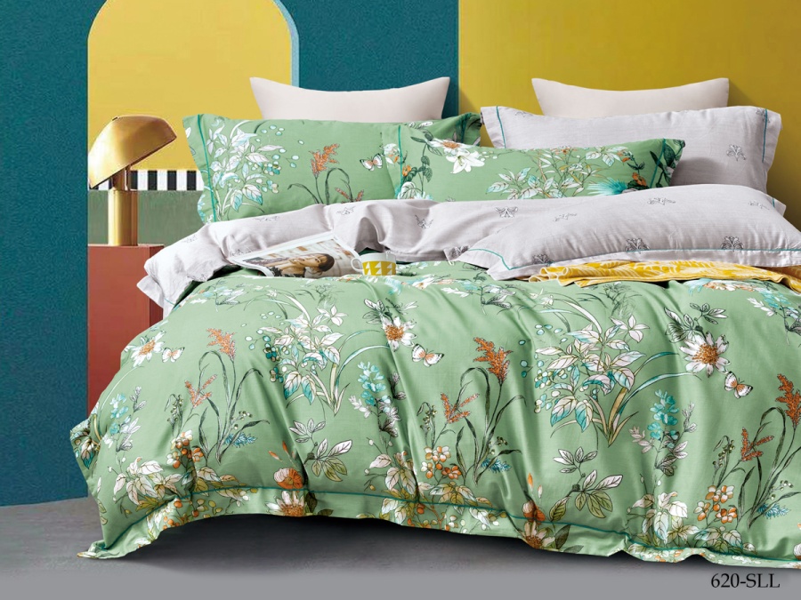 КПБ Cleo сатин набивной "Satin euro max" 620-SLL