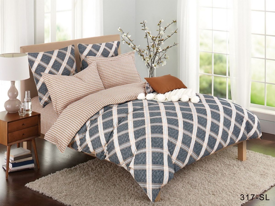 КПБ Cleo сатин набивной "Satin Lux" 317-SL