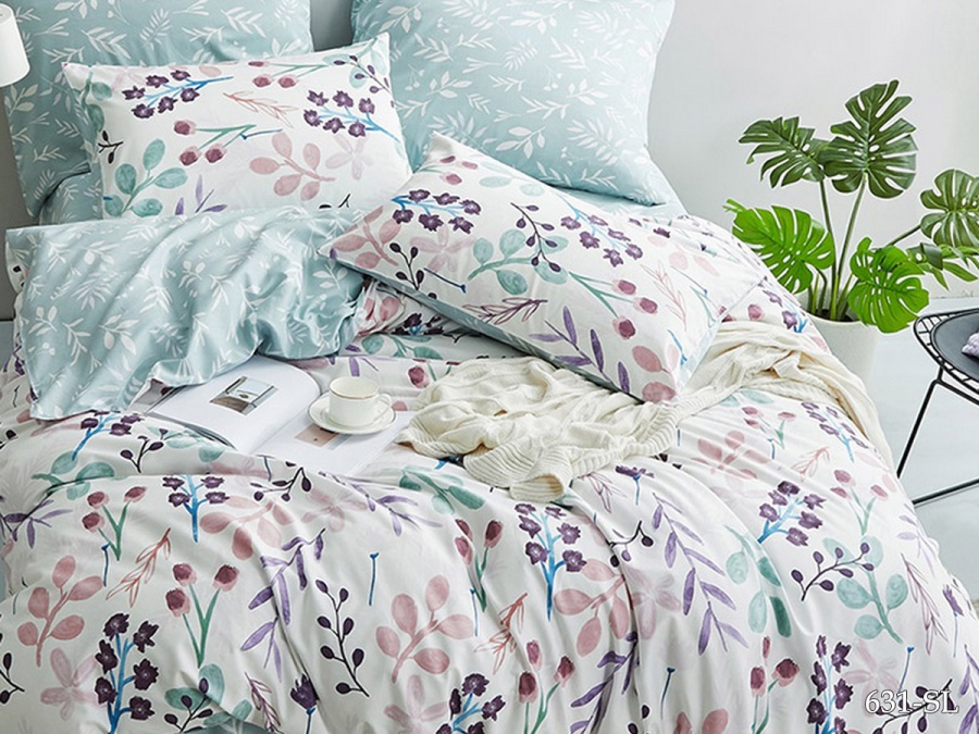 КПБ Cleo сатин набивной "Satin Lux" 631-SL