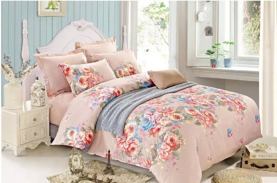 КПБ Cleo сатин набивной "Satin Lux" 011-SL