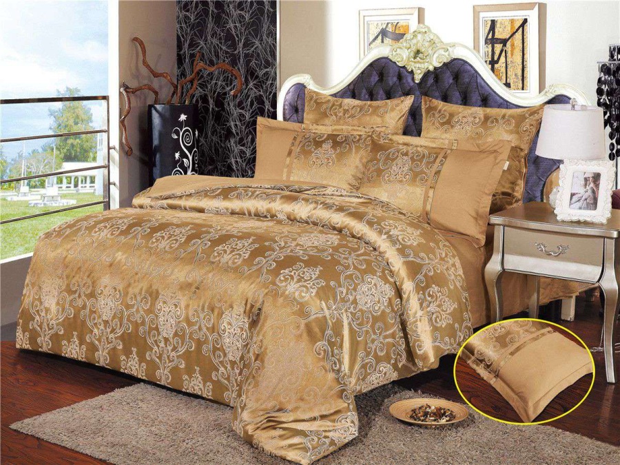 КПБ Cleo "Satin Jacquard" 007-SG КПБ Cleo "Satin Jacquard" 007-SG