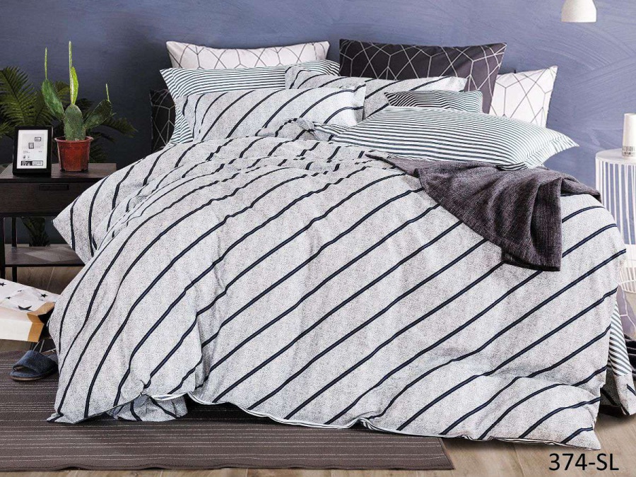 КПБ Cleo сатин набивной "Satin Lux" 374-SL