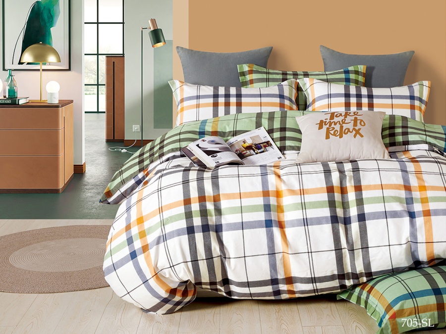 КПБ Cleo сатин набивной "Satin Lux" 705-SL