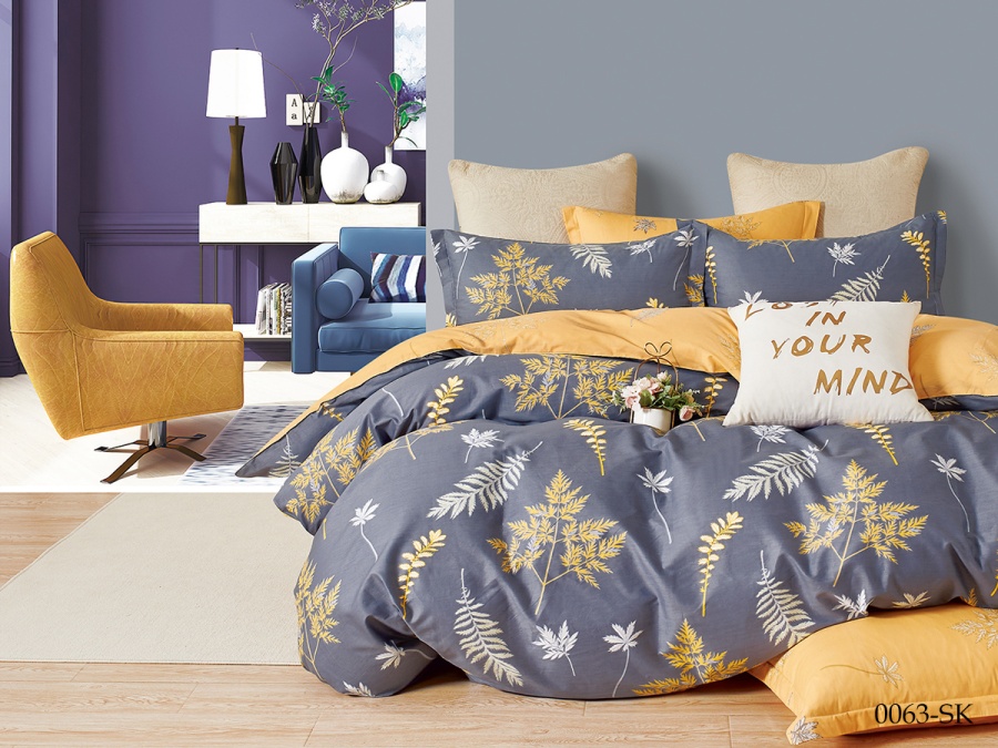 КПБ Cleo сатин набивной "Satin de Luxe" 0063-SK