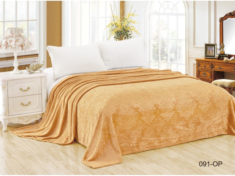 Плед Cleo "ПАРМА" велсофт 091-OPE