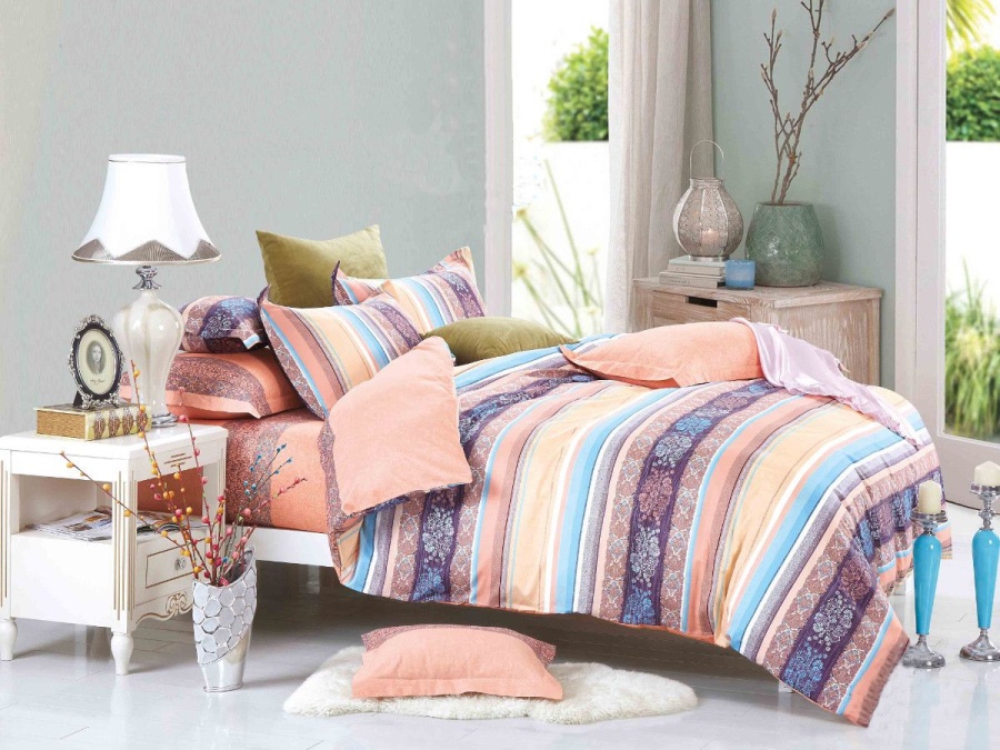 КПБ Cleo сатин набивной "Satin Lux" 018-SL КПБ Cleo сатин набивной "Satin Lux" 018-SL