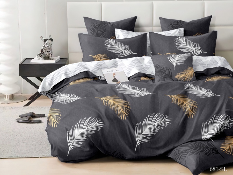 КПБ Cleo сатин набивной "Satin Lux" 681-SL