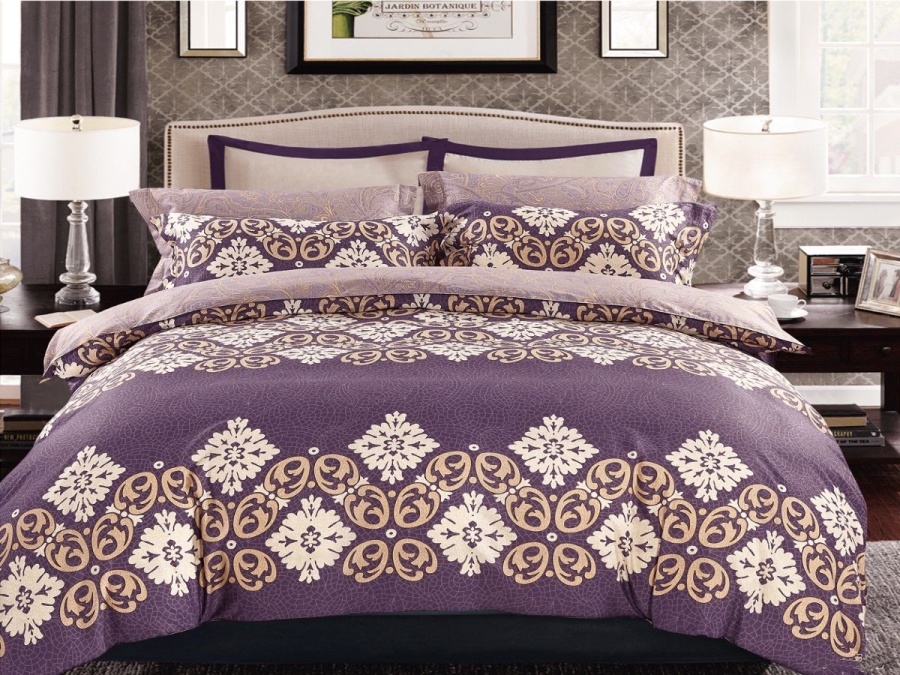 КПБ Cleo сатин набивной "Satin Lux" 052-SL