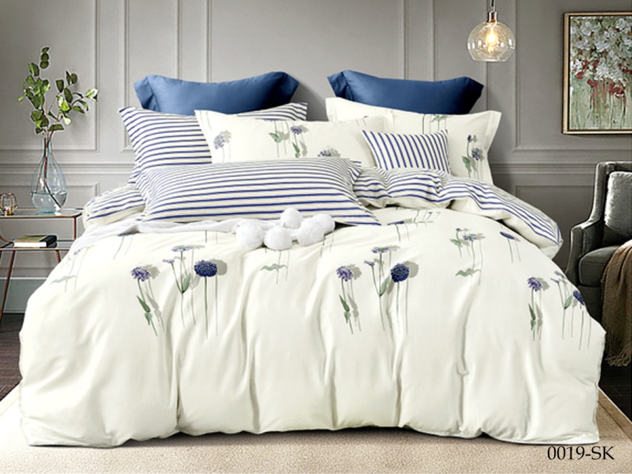 КПБ Cleo сатин набивной "Satin de Luxe" 0019-SK