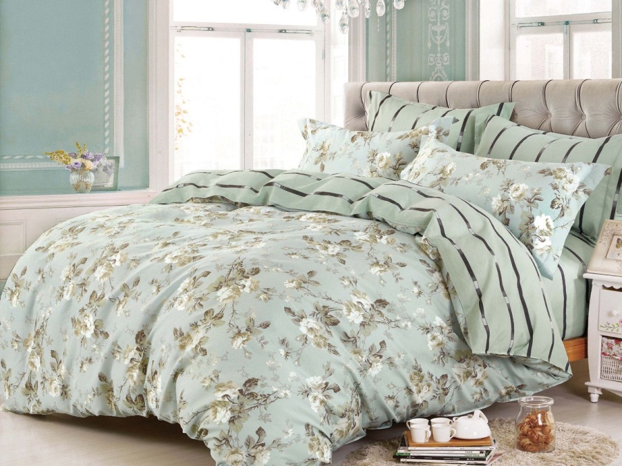 КПБ Cleo сатин набивной "Satin Lux" 080-SL КПБ Cleo сатин набивной "Satin Lux" 080-SL