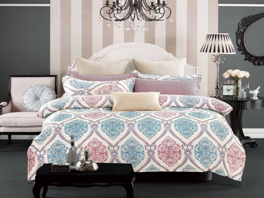 КПБ Cleo сатин набивной "Satin Lux" 029-SL