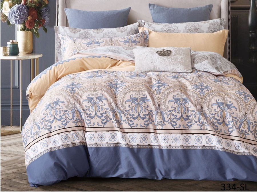 КПБ Cleo сатин набивной "Satin Lux" 334-SL