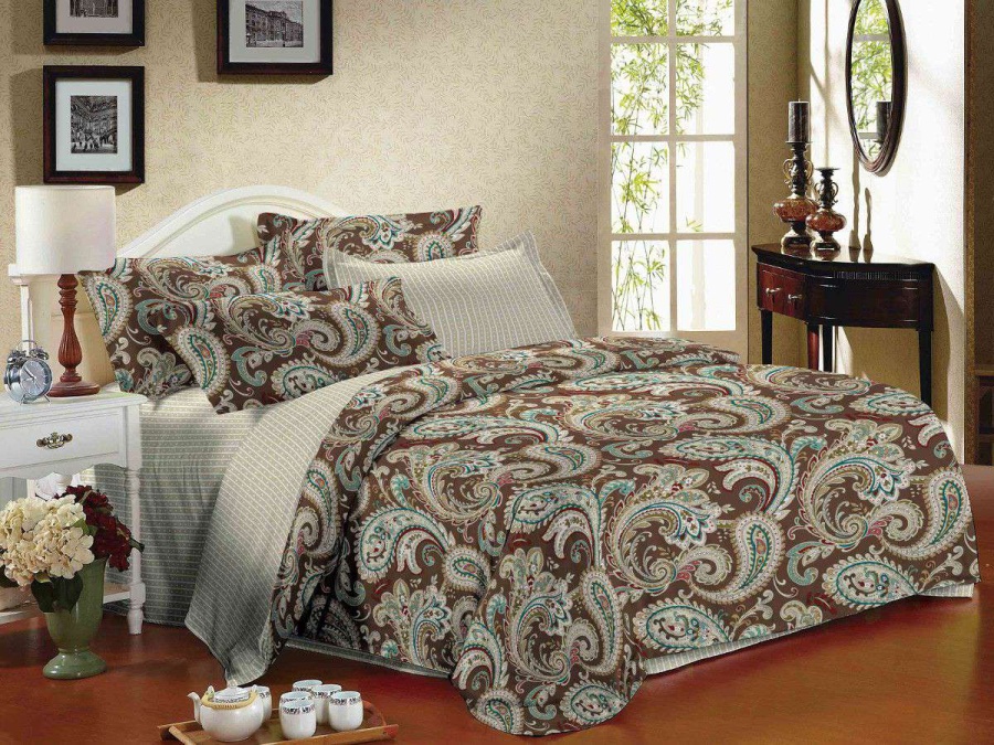 КПБ Cleo сатин набивной "Satin Lux" 035-SL