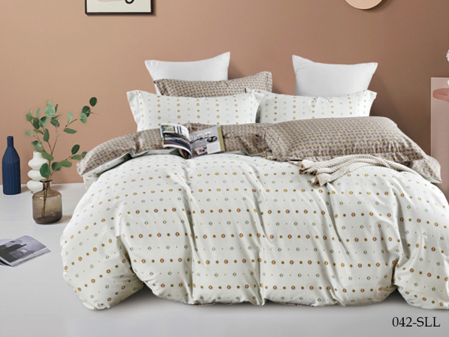 КПБ Cleo сатин набивной "Satin euro max" 042-SLL