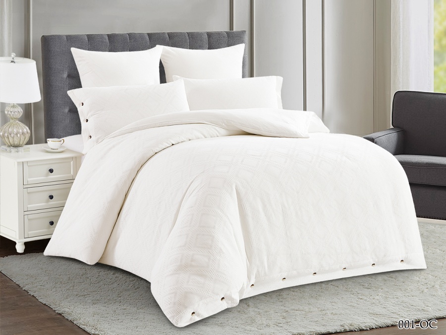КПБ Cleo "Organic Cotton" двуспальный 180*215*1 180*200*25 50*70*2 70*70*2 (21/001-OC, Однотонное, Белый) КПБ Cleo "Organic Cotton" двуспальный 180*215*1 180*200*25 50*70*2 70*70*2 (21/001-OC, Однотонное, Белый)