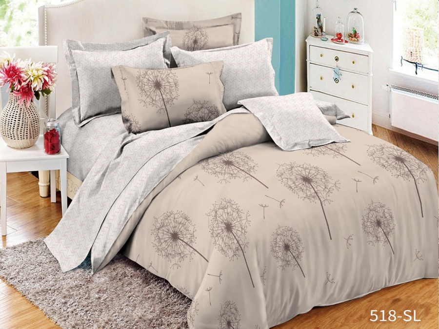 КПБ Cleo сатин набивной "Satin Lux" 518-SL