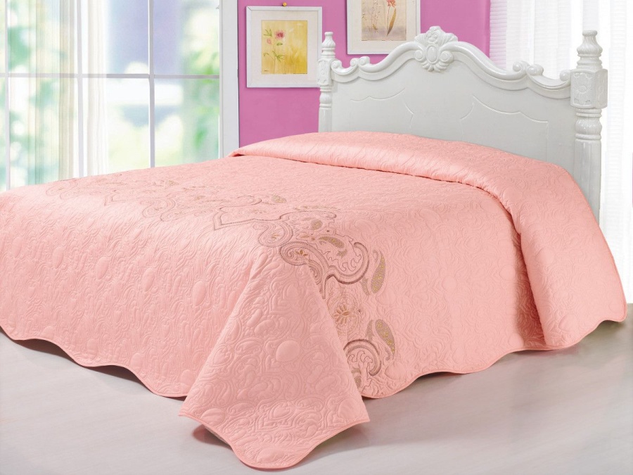 Покрывало "Cleo" сатин с вышивкой 028-bs