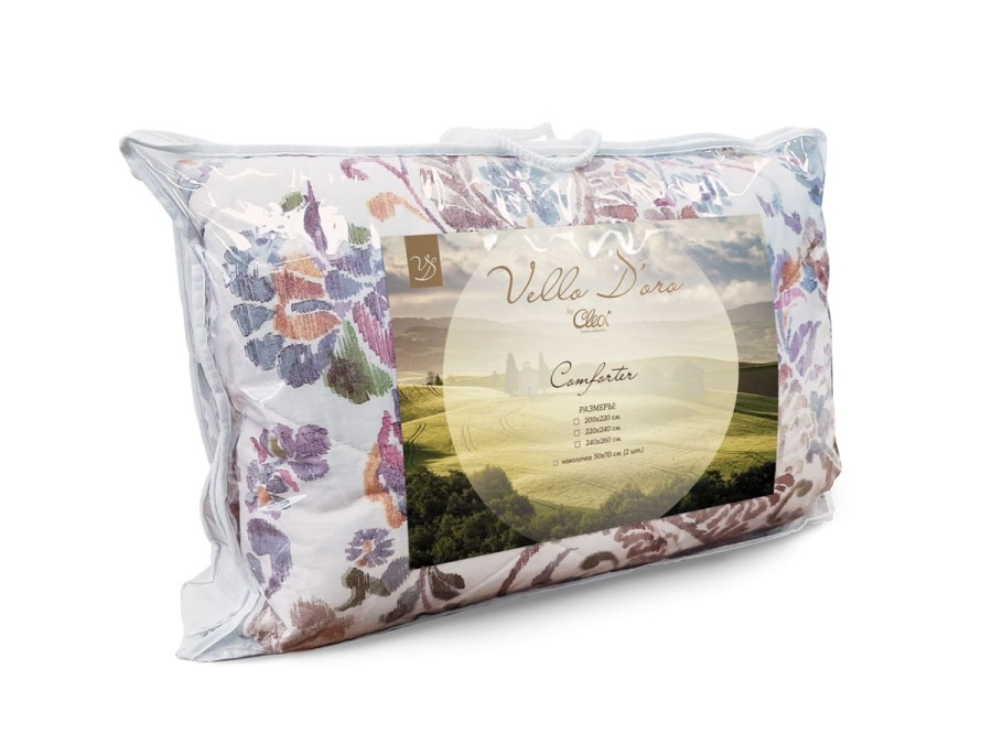 Покрывало Cleo "VELLO D`ORO" 200*220 (200/011-VDR Оригинальное, Мультиколор)