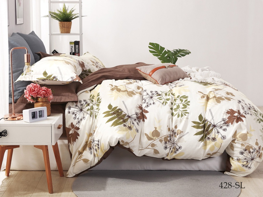 КПБ Cleo сатин набивной "Satin Lux" 428-SL