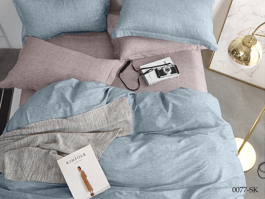 КПБ Cleo сатин набивной "Satin de Luxe" 0077-SK